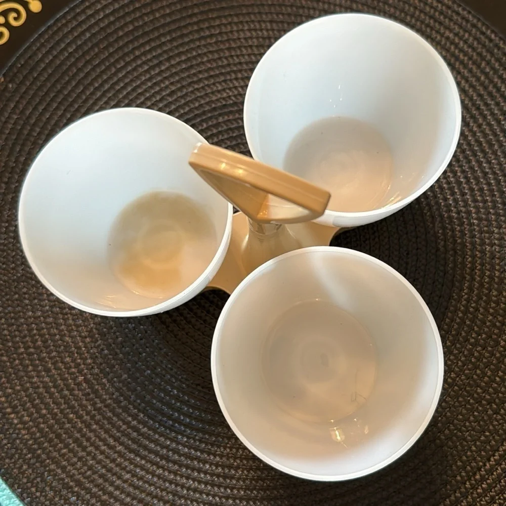 Vintage 757 Tupperware Condiment Caddy